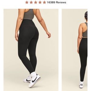 Girlfriend Collective compression black leggings